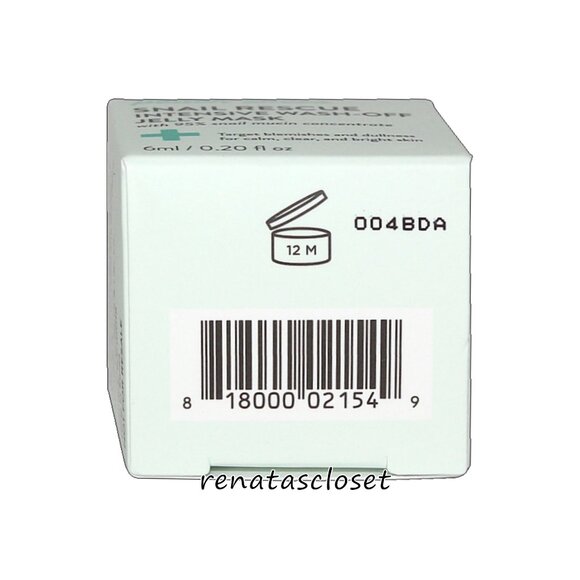 Peach Slices Snail Rescue Intensive Wash-Off Jelly Mask NWT/NIP - Picture 5 of 8